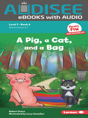 cover image of A Pig, a Cat, and a Bag